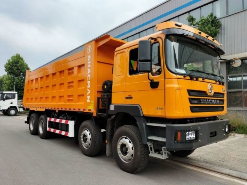 SHACMAN F3000 Дамп-Трак 8x4 375hp Euro V Желтый наклонитель для модели SX3255DT384