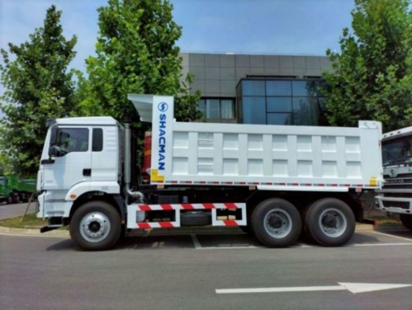SHACMAN F3000 Дамп-Трак 6x4 WEICHAI двигатель 420hp Евро II Белый Tipper с 10 шинами