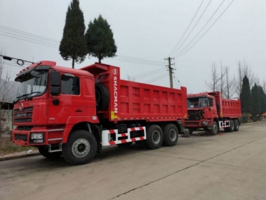 SHACMAN 10 колес тяжёлый грузовик F3000 6x4 375hp EuroV Orange Tipper