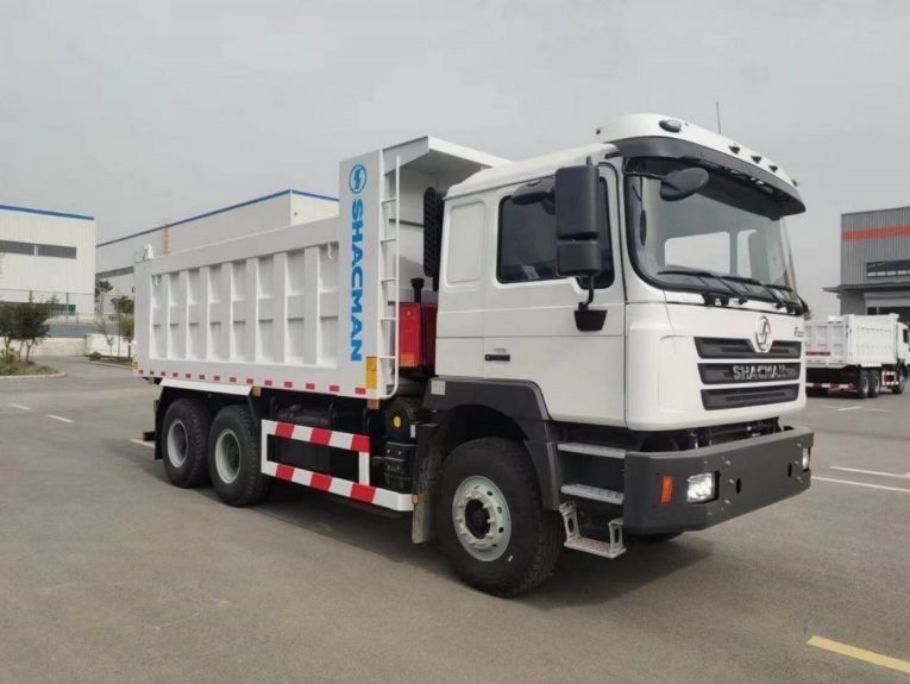 Новый тяжелый грузовик на 10 колес SHACMAN Dump Truck F3000 6x4 340hp Euro II Белый