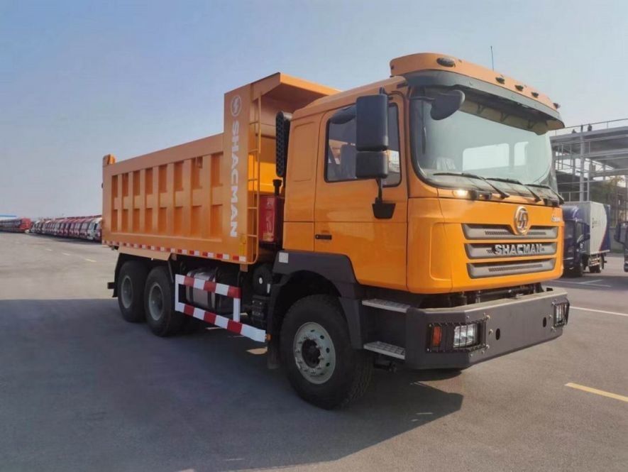 SHACMAN Single Sleeper Dump Truck F3000 6x4 400hp EuroII Мощная производительность и грузоподъемность