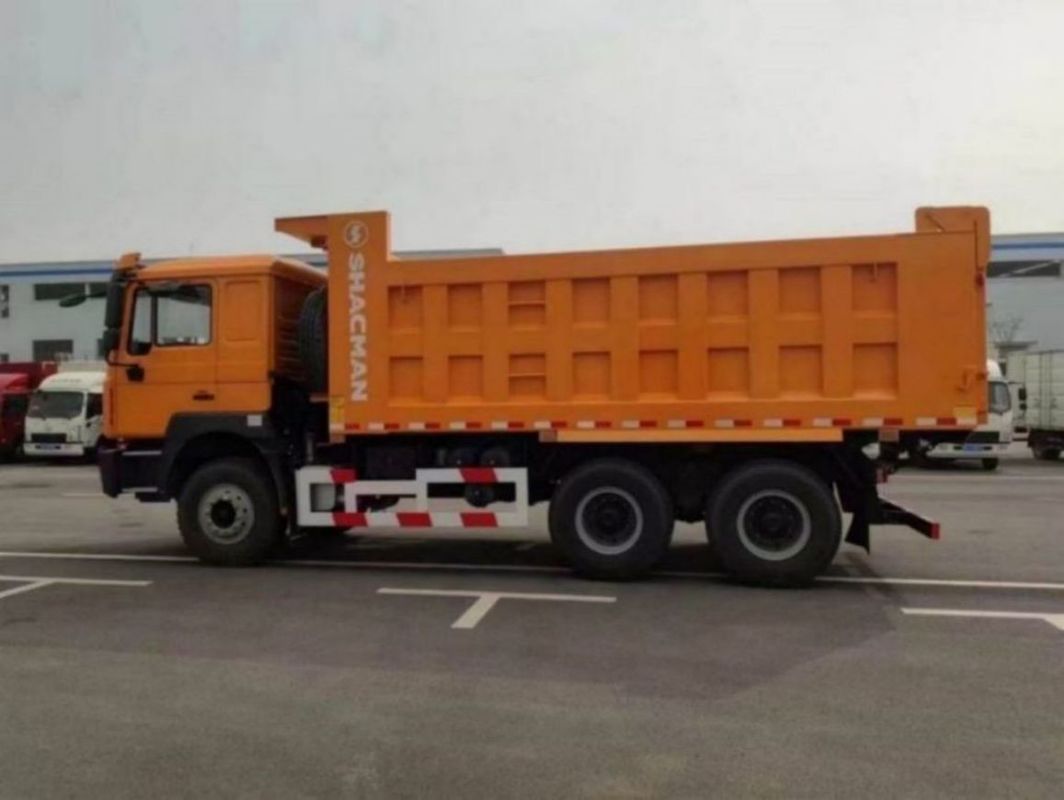 SHACMAN Single Sleeper Dump Truck F3000 6x4 400hp EuroII Мощная производительность и грузоподъемность