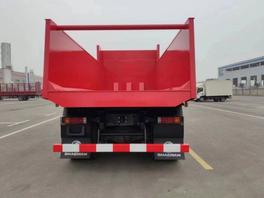 10 попыток SHACMAN красный грузовик F3000 грузовик грузовик 380 л.с. для добычи полезных ископаемых