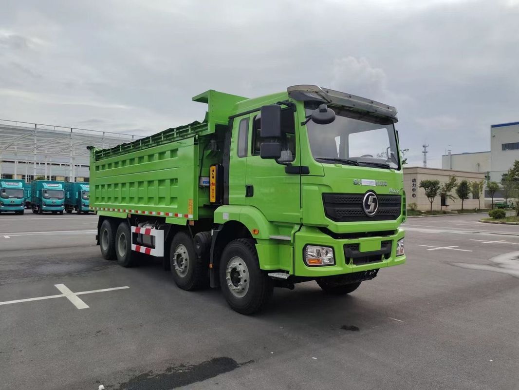 Новый тяжелый грузовик SHACMAN H3000 8x4 375hp EuroV Green 12 колес