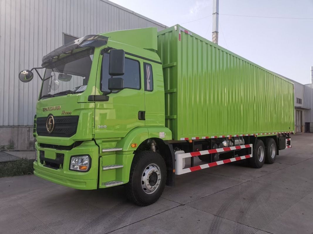 Зеленый грузовик 6х4 SHACMAN H3000 Большой грузовик 340hp Для доставки