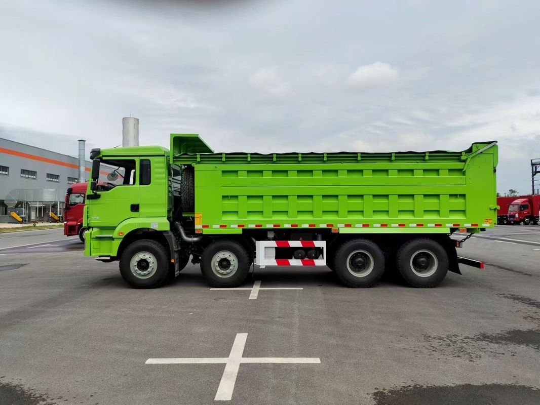Новый тяжелый грузовик SHACMAN H3000 8x4 375hp EuroV Green 12 колес