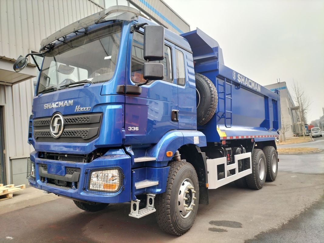 10 Шины SHACMAN H3000 Дэмп-Трак 6x4 380hp EuroII Синий U-тип наклонитель