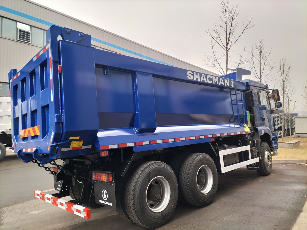 10 Шины SHACMAN H3000 Дэмп-Трак 6x4 380hp EuroII Синий U-тип наклонитель