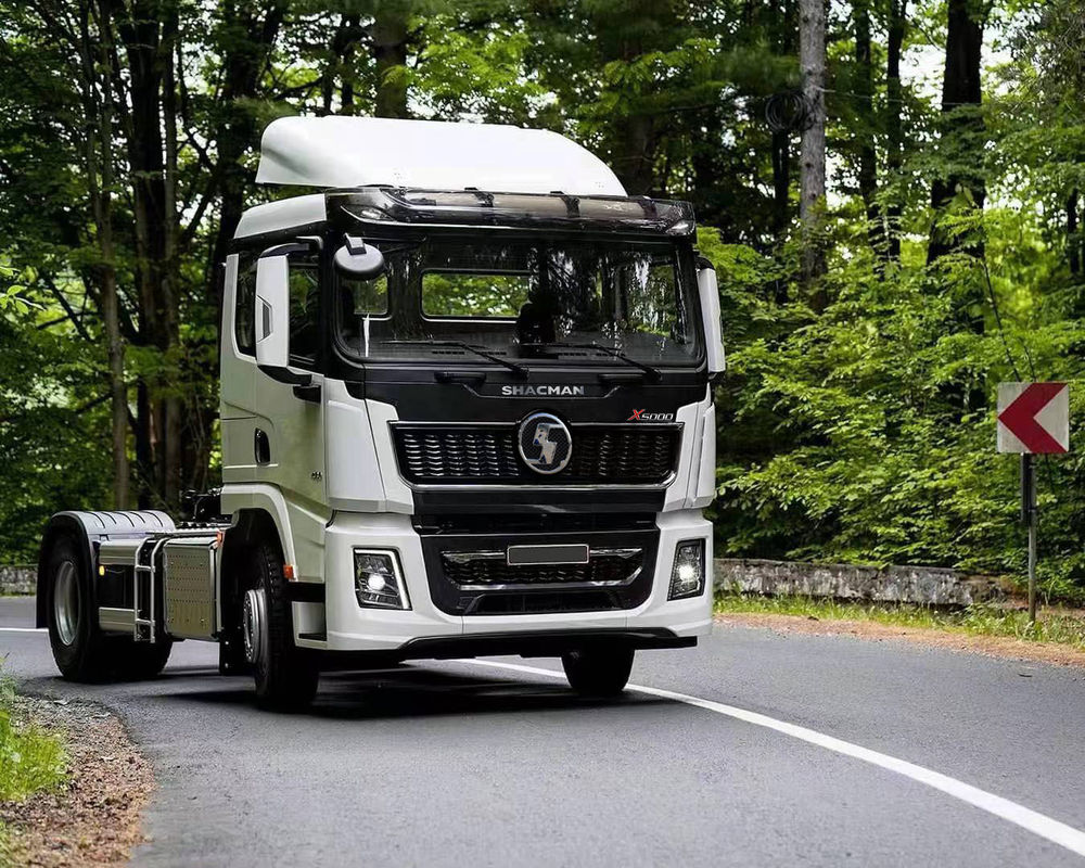 Топливо- SHACMAN X5000 тракторный грузовик 4x2 430HP EuroV с 400L топливный бак и многослойной пластины весенней подвески