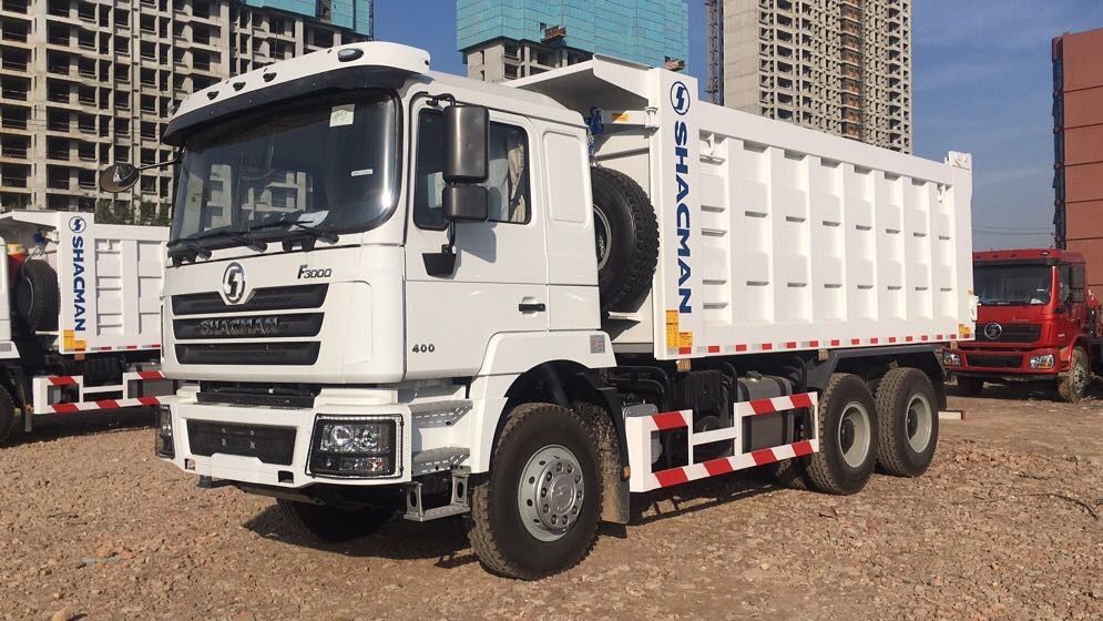 SHACMAN 3-осевой откидной грузовик H3000 6x4 400 л.с. EuroII 50-тонный 3-осевой грузовик