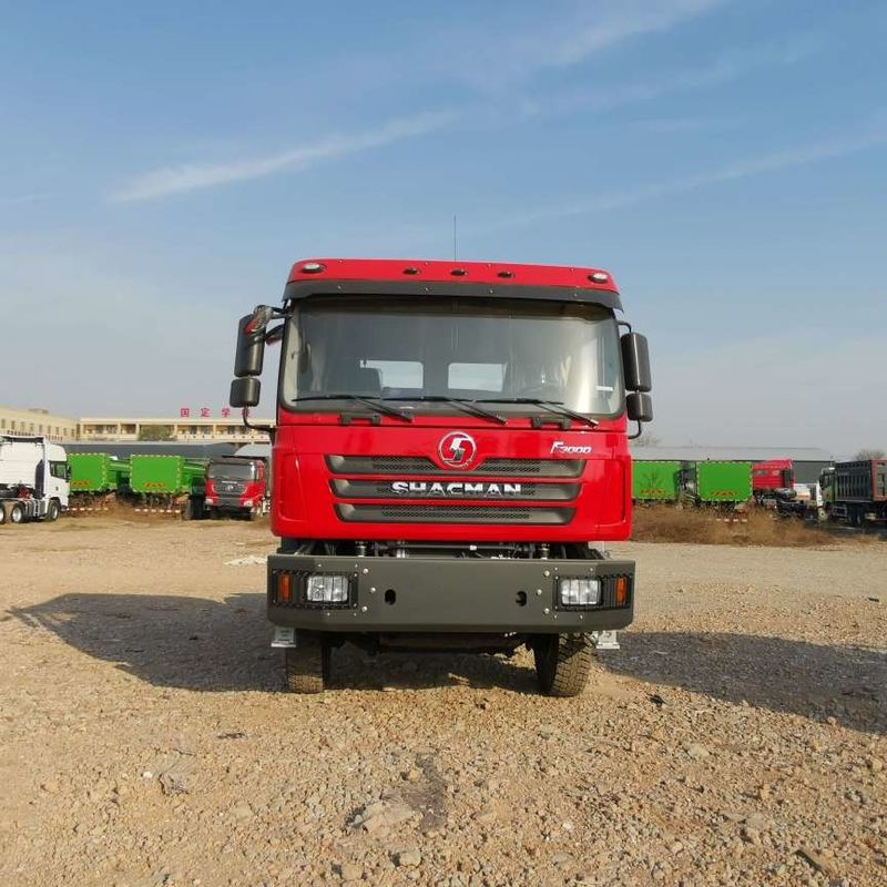 Красный SHACMAN F3000 375HP Euro V 6 колесная головка трактора 4x2 WEICHAI двигатель