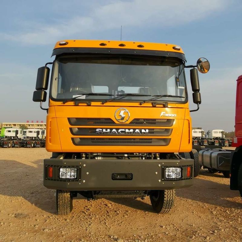 Красный SHACMAN F3000 375HP Euro V 6-колесный трактор голова 4x2 WEICHAI двигатель