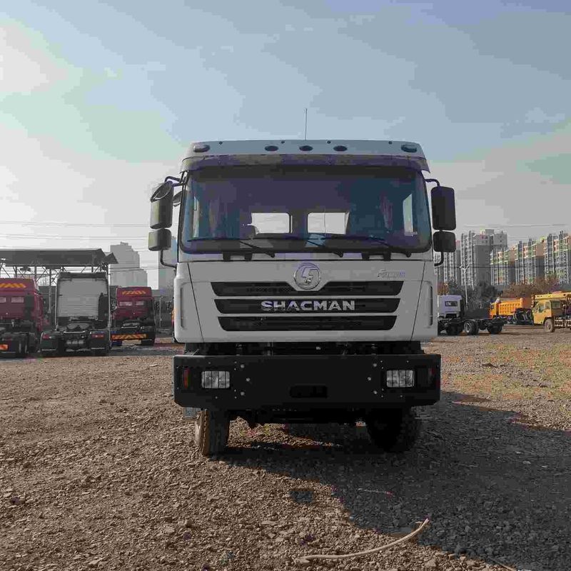 Красный SHACMAN F3000 375HP Euro V 6-колесный трактор голова 4x2 WEICHAI двигатель