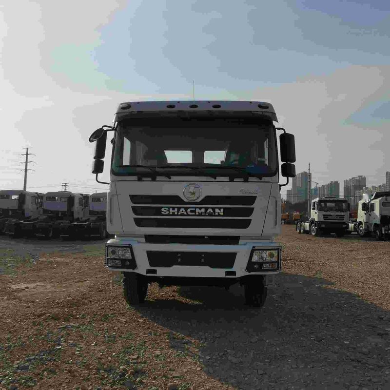Красный SHACMAN F3000 375HP Euro V 6-колесный трактор голова 4x2 WEICHAI двигатель