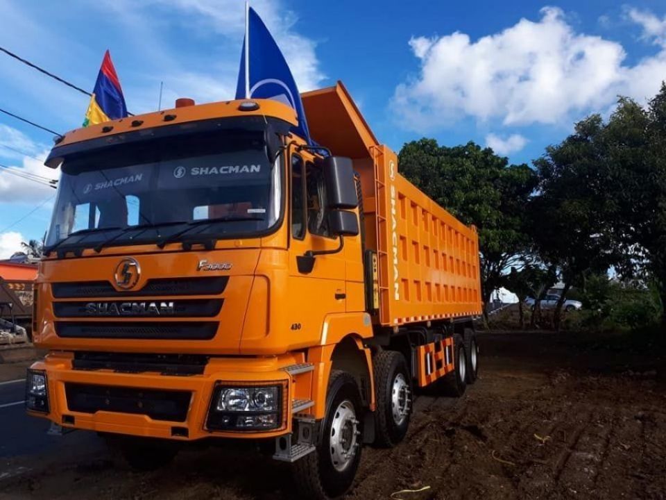 SHACMAN F3000 8x4 380hp EuroV грузовик с двухместной осью с двигателем WEICHAI