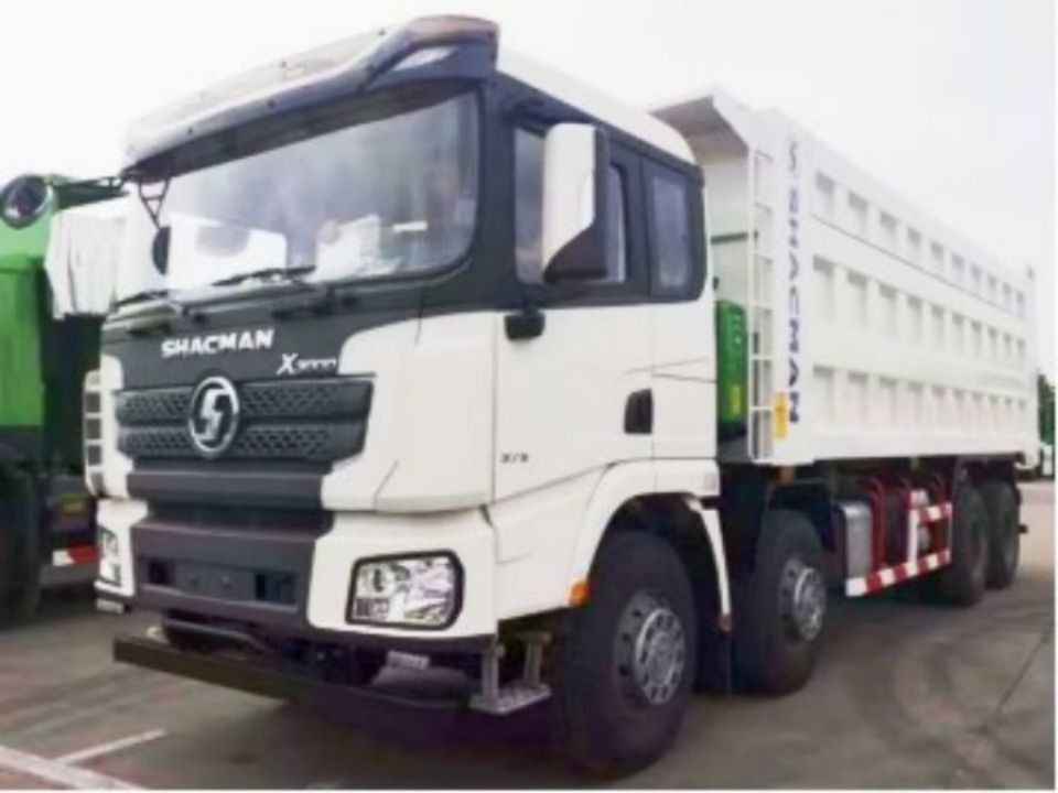 SHACMAN 8x4 440 HP EuroV тяжелый грузовик белый 20 - 30 тонн грузовик с наклоном