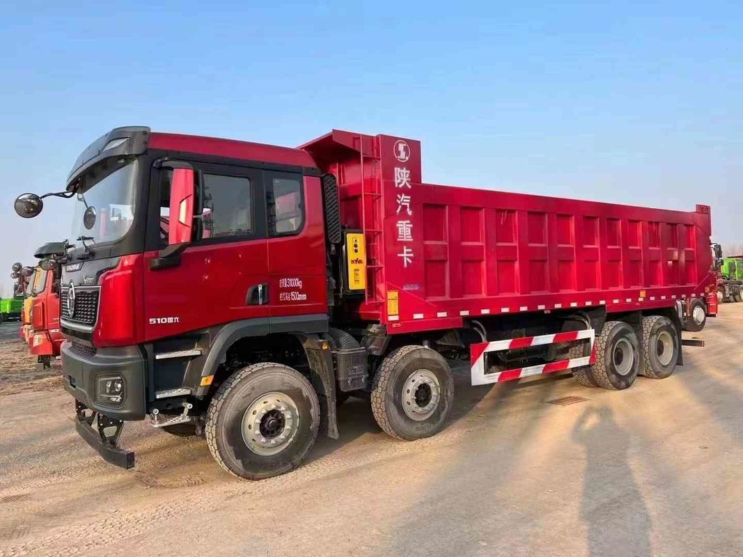 SHACMAN 8x4 440 HP EuroV тяжелый грузовик белый 20 - 30 тонн грузовик с наклоном