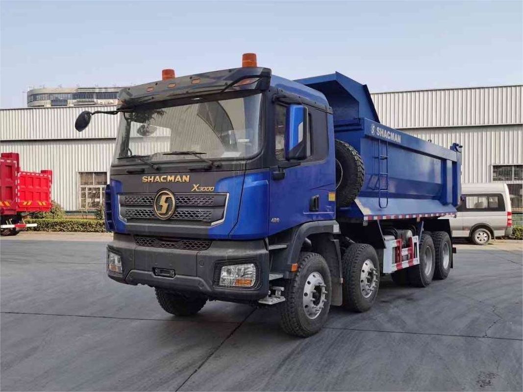 SHACMAN 8x4 440 HP EuroV тяжелый грузовик белый 20 - 30 тонн грузовик с наклоном