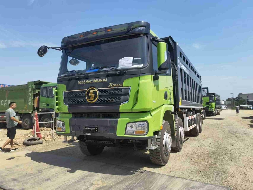 SHACMAN 8x4 440 HP EuroV тяжелый грузовик белый 20 - 30 тонн грузовик с наклоном