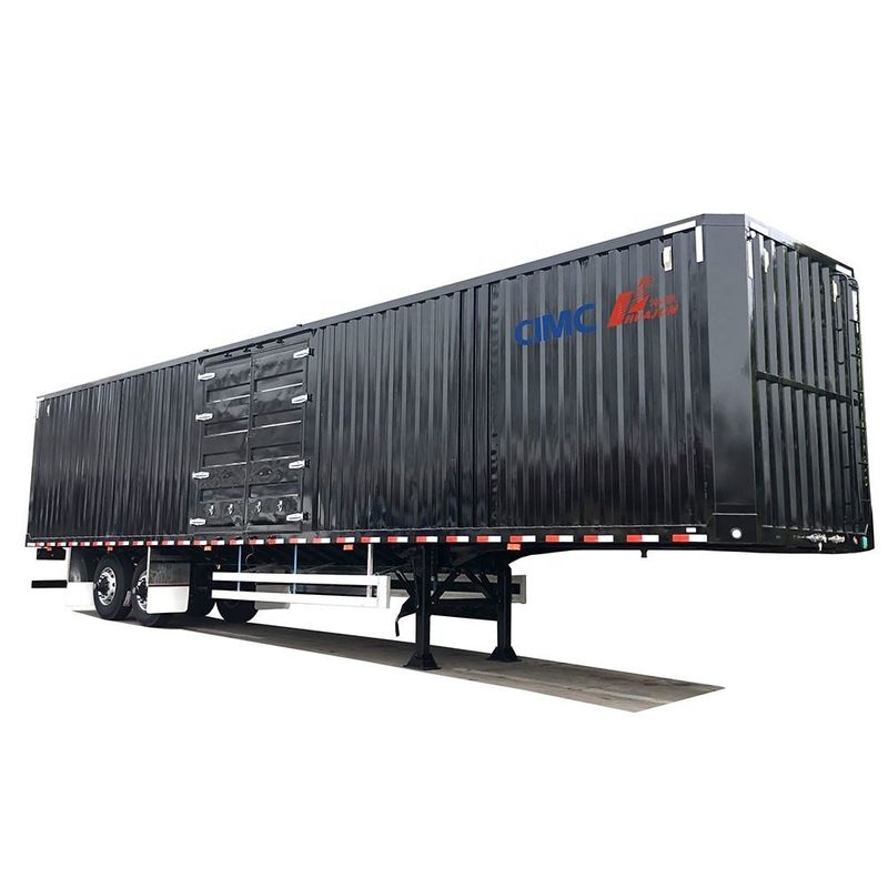 CIMC Van Type Semi-Trailer 3 Axle Foot Dry Van Container Box Trailer (Ван типа CIMC) Полуприцеп с 3-ой осью