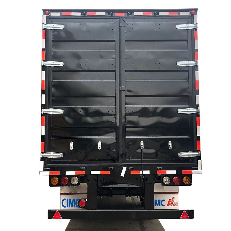 CIMC Van Type Semi-Trailer 3 Axle Foot Dry Van Container Box Trailer (Ван типа CIMC) Полуприцеп с 3-ой осью