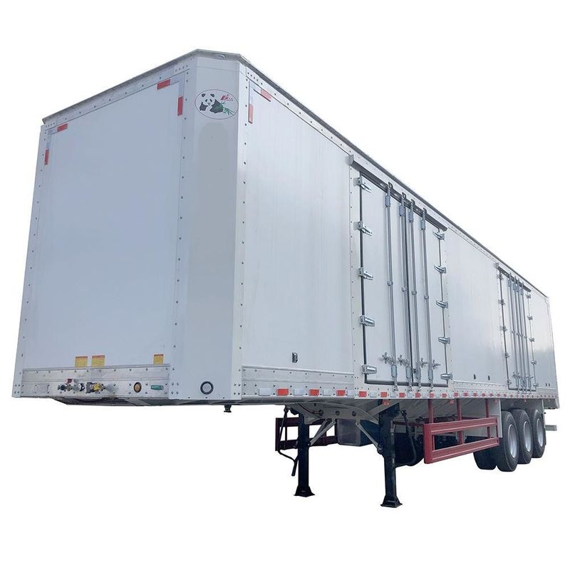 CIMC Van Type Semi Box Trailer 3 Axle Foot Dry Van Container Semi Trailer (Семь коробковых прицепов типа CIMC)