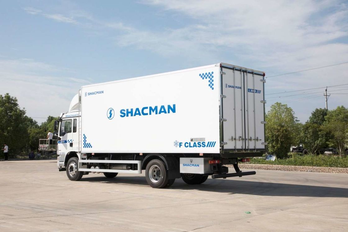 SHACMAN L3000 фургон грузовик 4x2 340hp грузовик 290hp Евро II Белый 6 колес грузовик