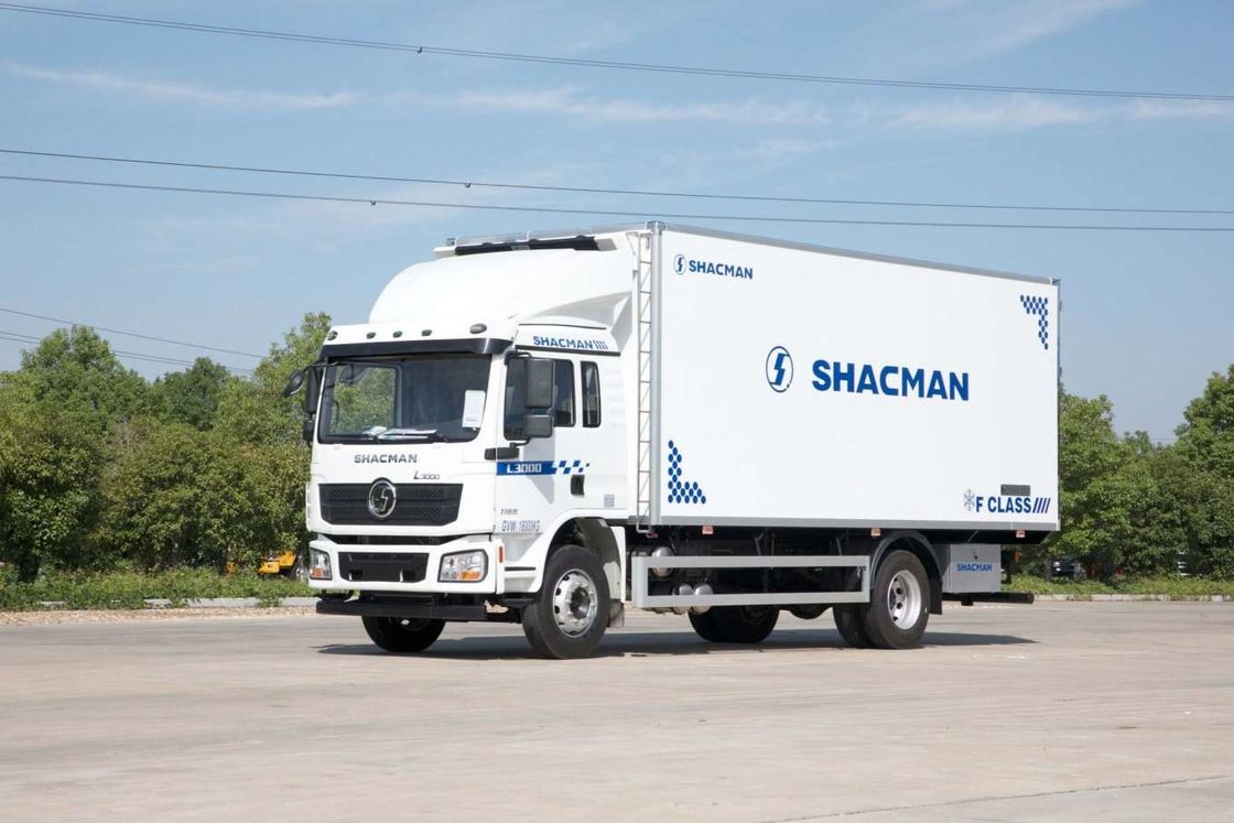 SHACMAN L3000 фургон грузовик 4x2 340hp грузовик 290hp Евро II Белый 6 колес грузовик