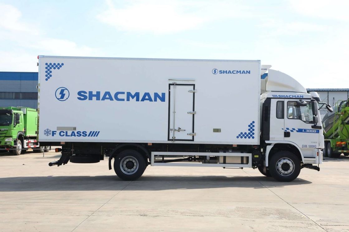 SHACMAN L3000 фургон грузовик 4x2 340hp грузовик 290hp Евро II Белый 6 колес грузовик