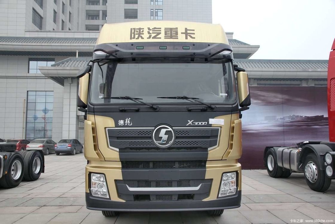 LNG 480 л.с. SHACMAN X3000 6x4 Трактор EuroV Белый грузовик Тракторная головка